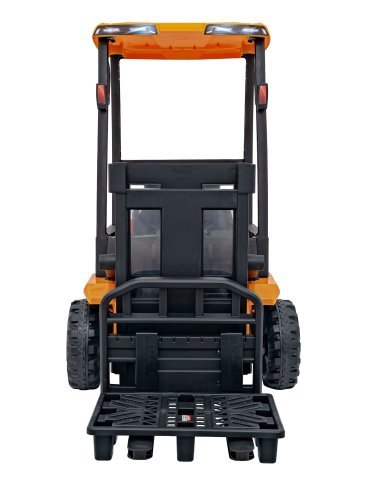 Carretilla Elevadora JCB Infantil 12V – Veículo de Construção Realista CARROS POR OFÍCIOS  2