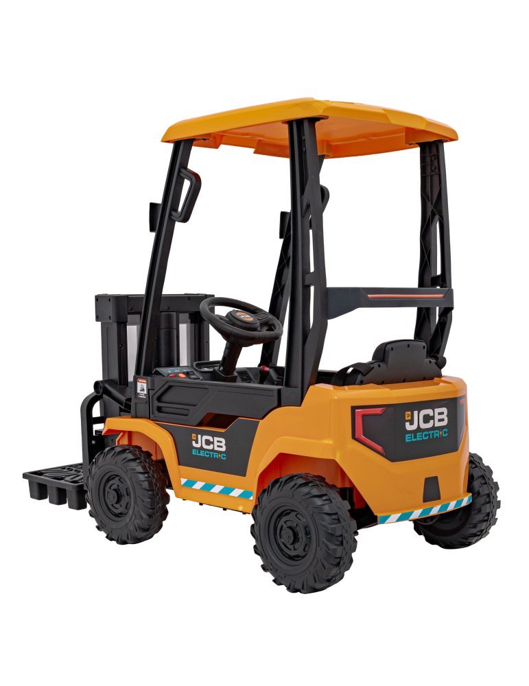Chariot élévateur pour enfants JCB 12 V – Avec télécommande et élévateur électrique 5 