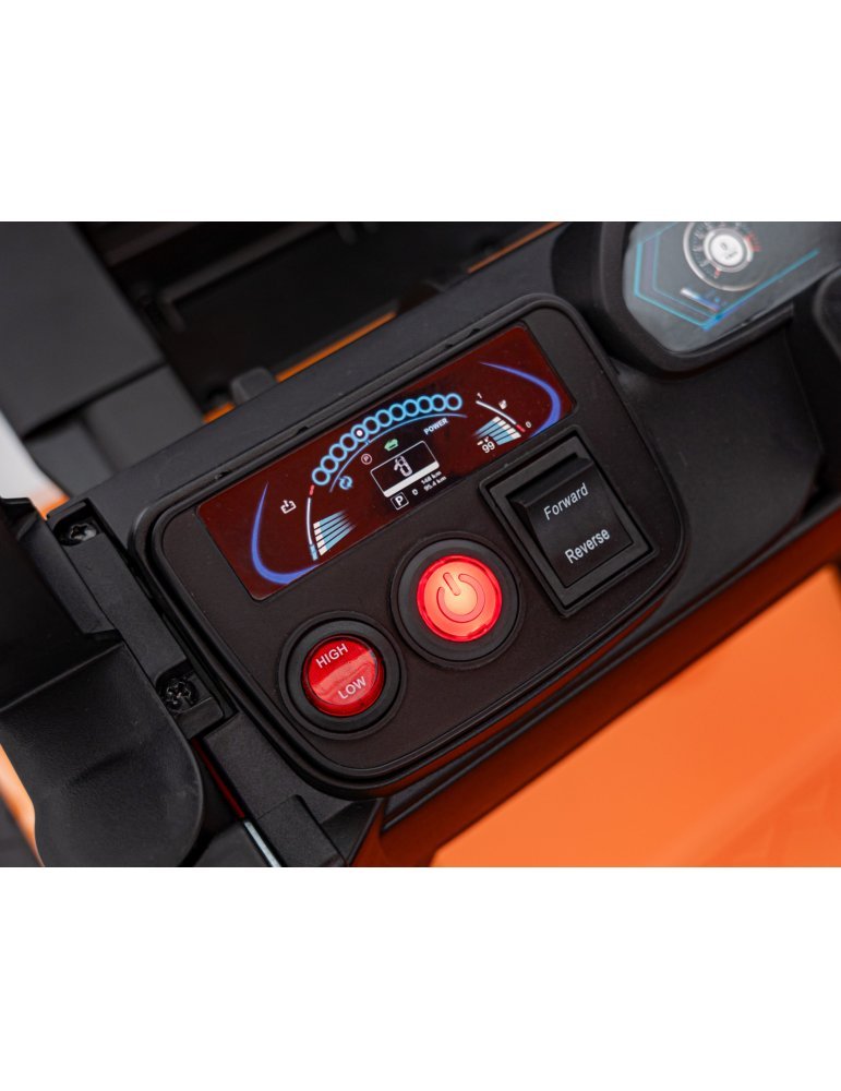 Carretilla Elevadora JCB Infantil 12V – Con telecomando e ascensore 10  - Vista 9