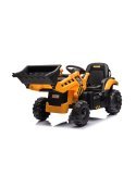 Escavadeira JCB Kids 12V |Veículo elétrico de controle remoto |Patilândia TRATORES INFANTIS 