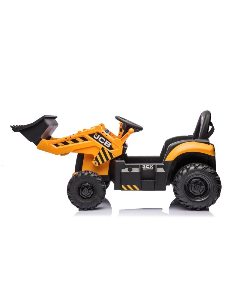 Excavadora JCB Infantil 12V | Vehículo Eléctrico con Control Remoto | Patilandia 