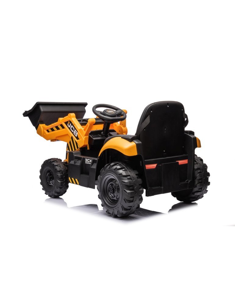 Escavadeira JCB Kids 12V |Veículo elétrico de controle remoto |Patilândia TRATORES INFANTIS  - Vista 4