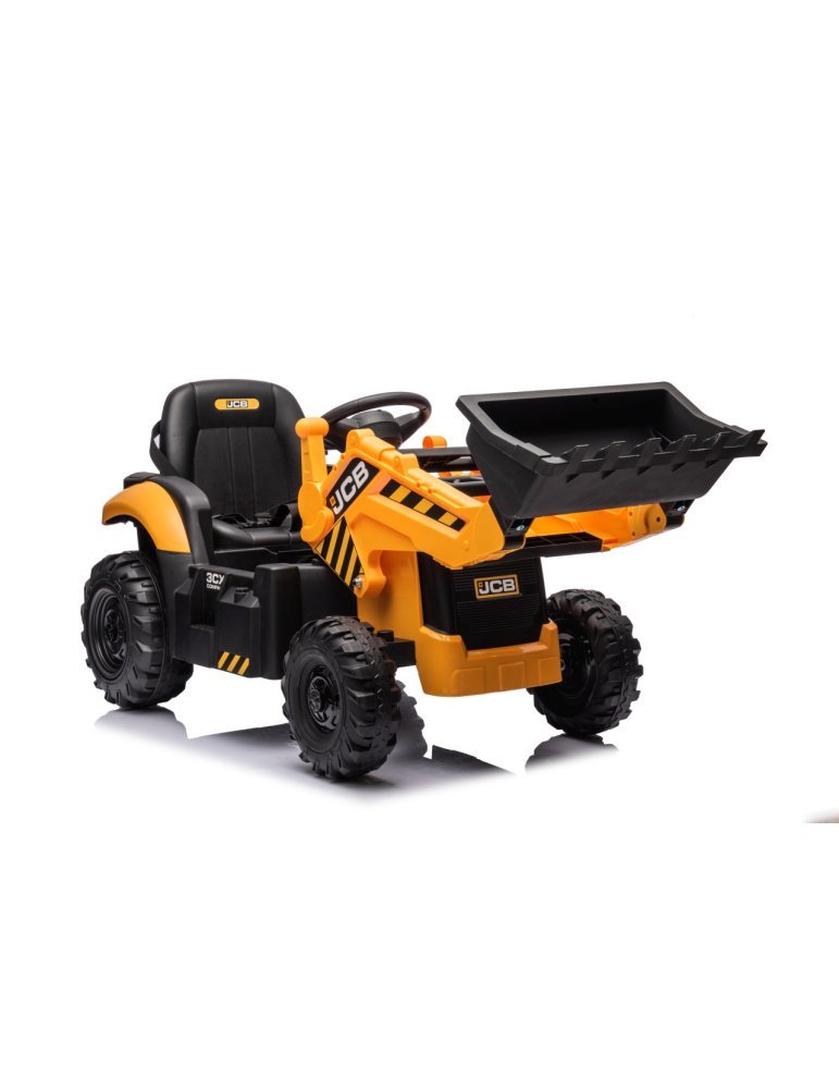 Escavadeira JCB Kids 12V |Veículo elétrico de controle remoto |Patilândia TRATORES INFANTIS  - Vista 7