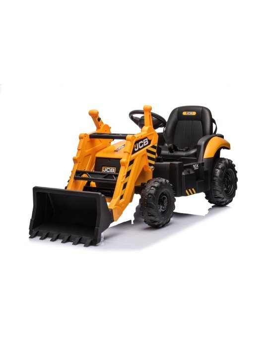 Excavadora JCB Infantil 12V | Vehículo Eléctrico con Control Remoto | Patilandia 
