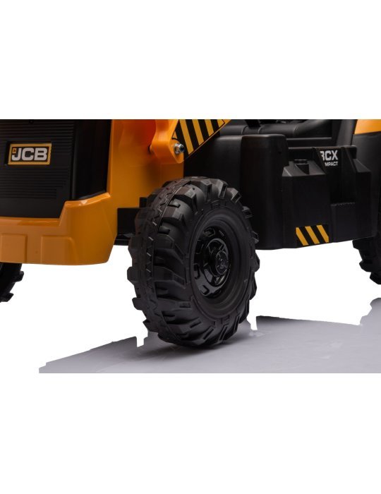Excavadora JCB Infantil 12V | Vehículo Eléctrico con Control Remoto | Patilandia 