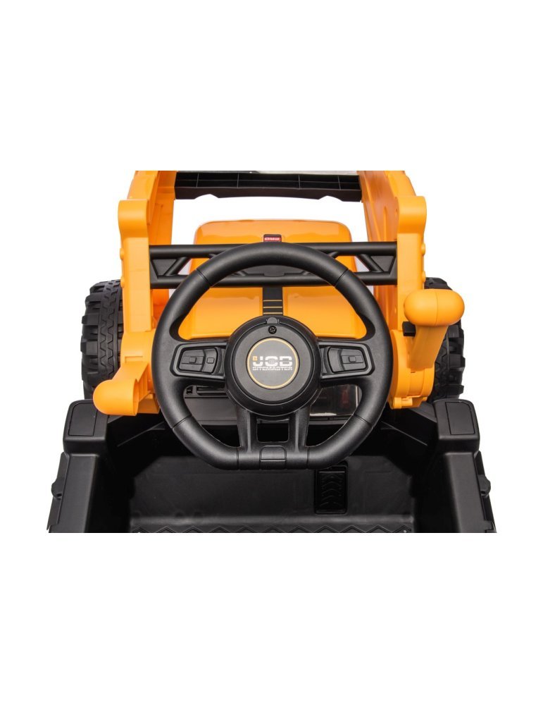 Excavadora JCB Infantil 12V | Vehículo Eléctrico con Control Remoto | Patilandia 