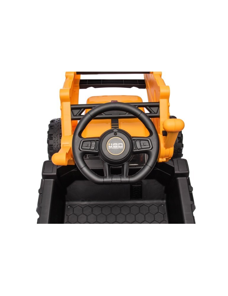 Excavadora JCB Infantil 12V | Vehículo Eléctrico con Control Remoto | Patilandia 