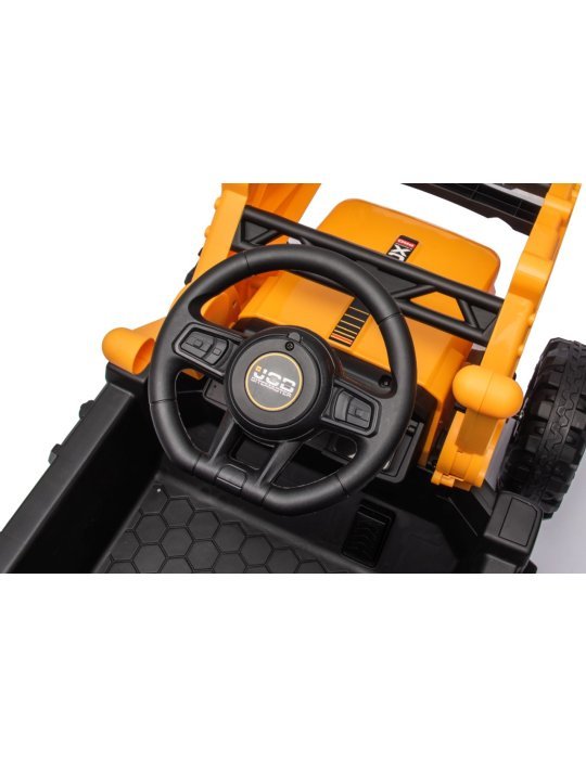 Excavadora JCB Infantil 12V | Vehículo Eléctrico con Control Remoto | Patilandia 