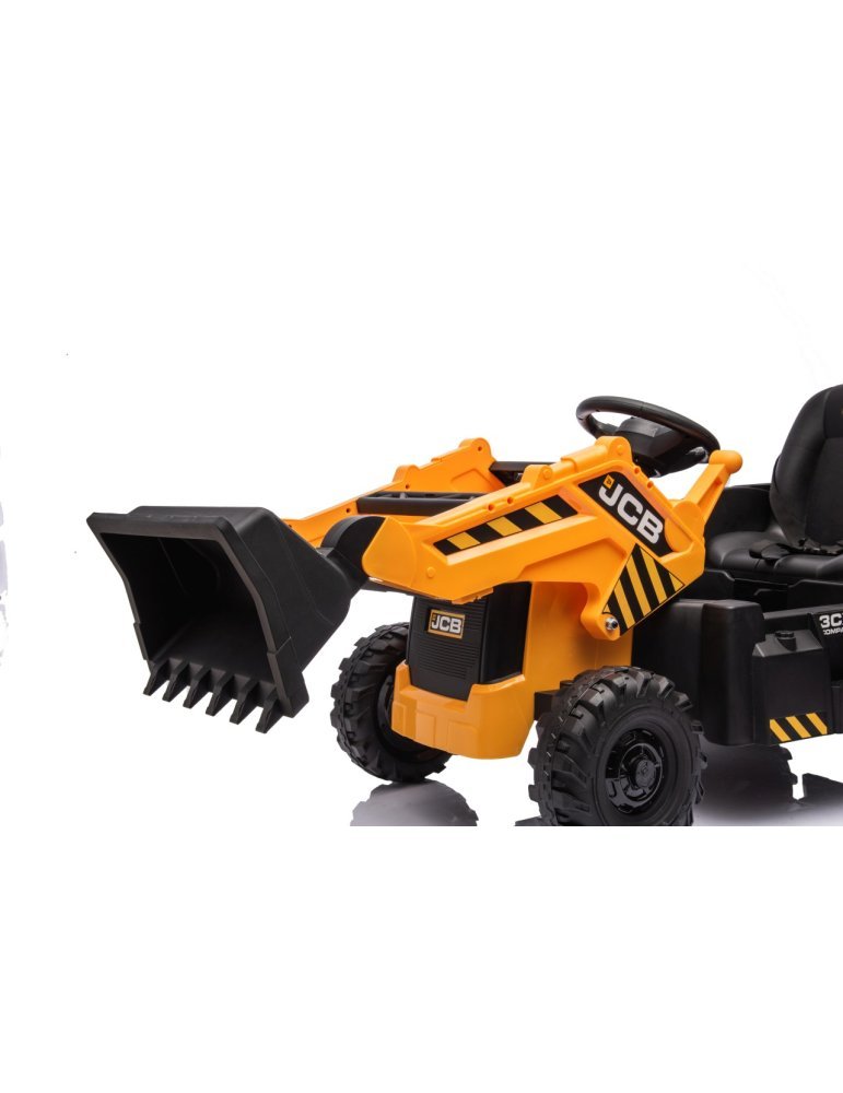 Excavadora JCB Infantil 12V | Vehículo Eléctrico con Control Remoto | Patilandia 