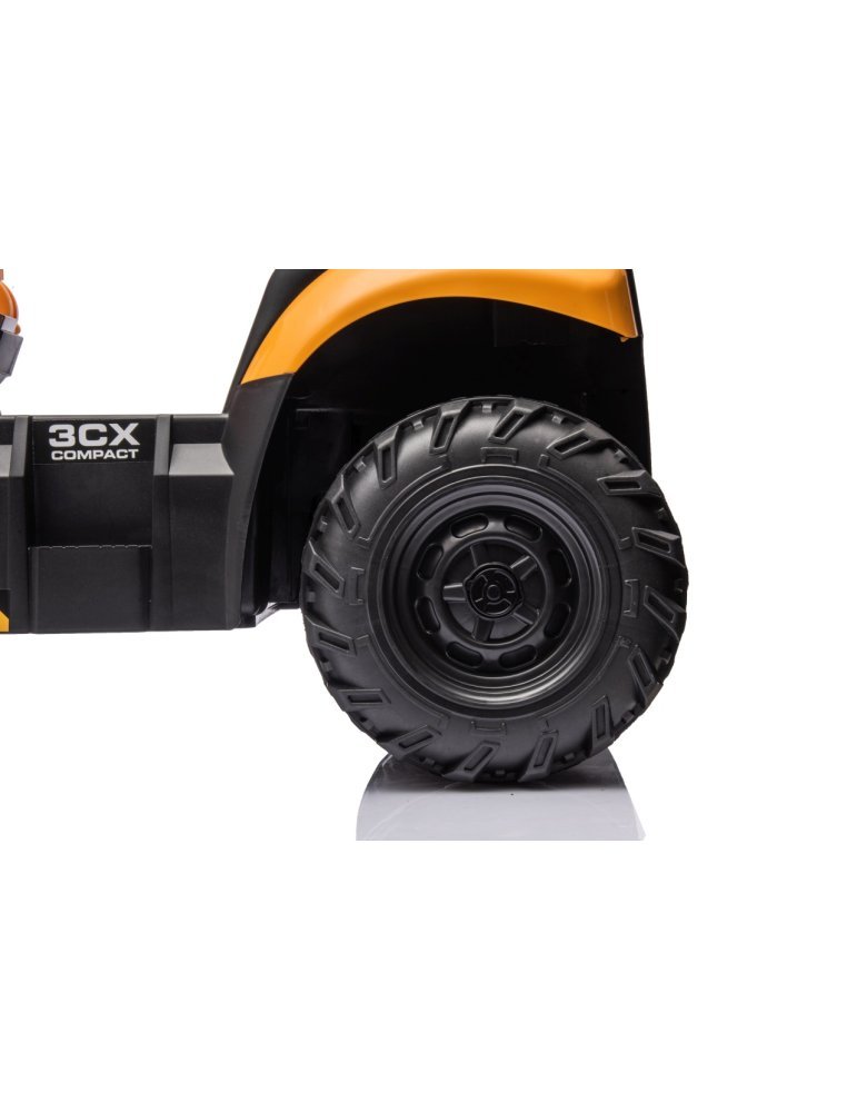 Excavadora JCB Infantil 12V | Vehículo Eléctrico con Control Remoto | Patilandia 