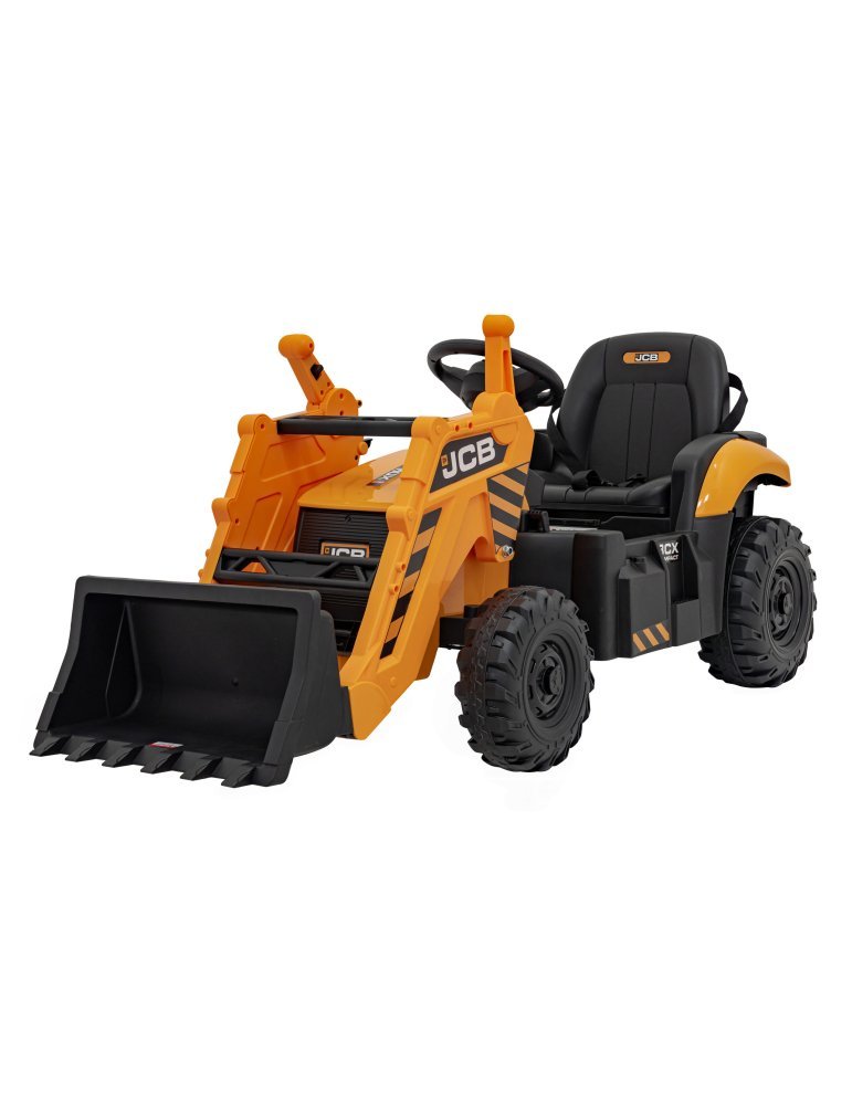 Excavadora JCB Infantil 12V | Vehículo Eléctrico con Control Remoto | Patilandia 