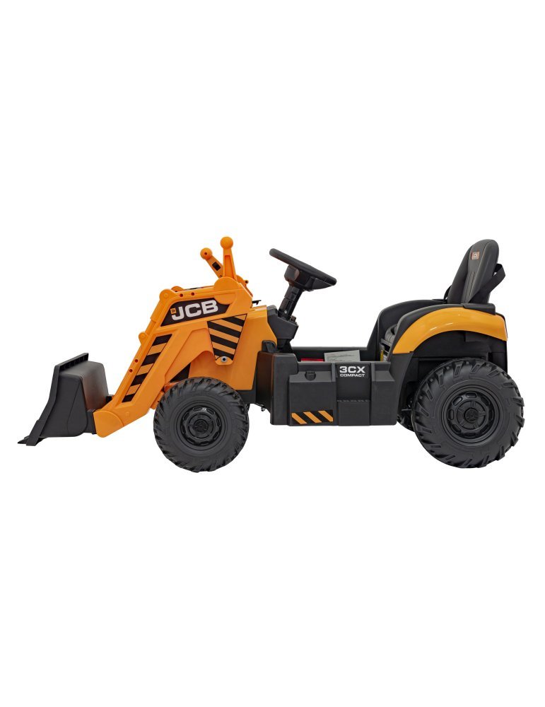 Excavadora JCB Infantil 12V | Vehículo Eléctrico con Control Remoto | Patilandia 