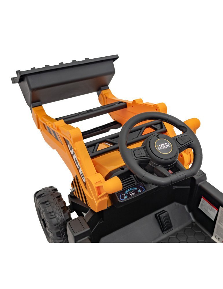 Escavadeira JCB Kids 12V |Veículo elétrico de controle remoto |Patilândia TRATORES INFANTIS  - Vista 53
