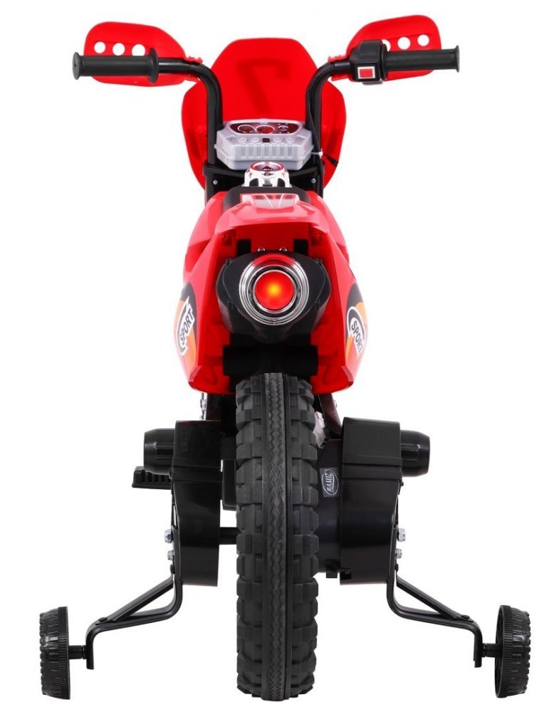 Moto Eléctrica Infantil Cross 6V | Moto con ruedines para niños 4  - Vista 3