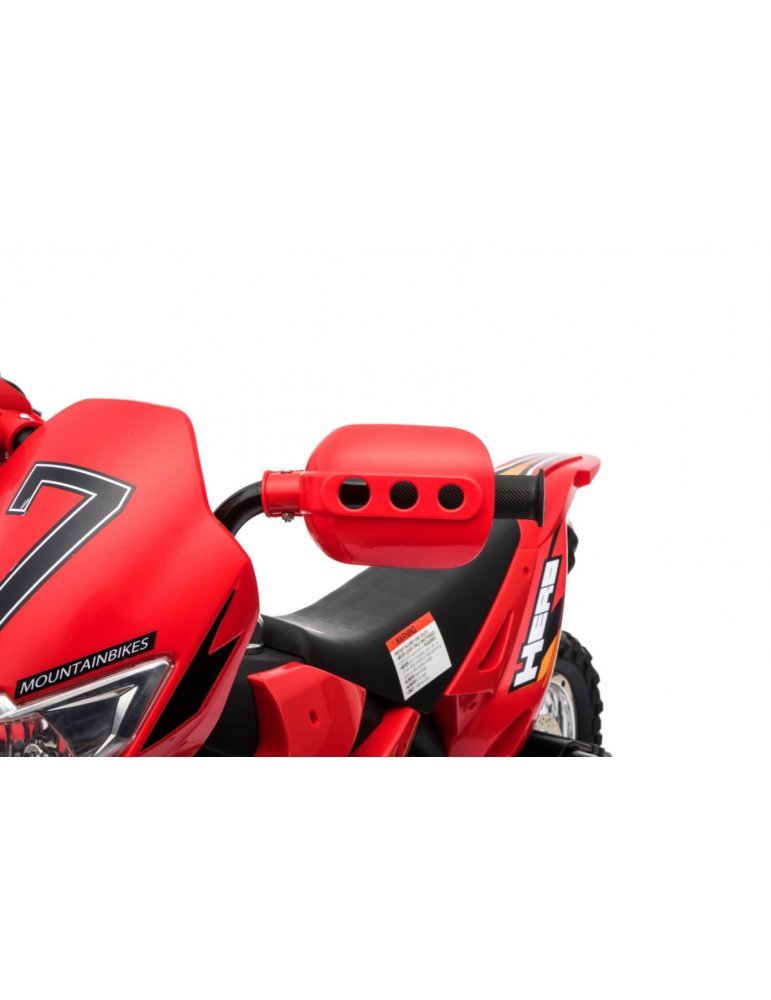 Moto Eléctrica Infantil Cross 6V | Moto con ruedines para niños 14  - Vista 13