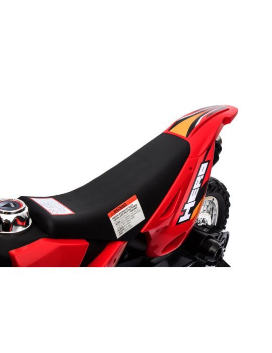 Children's Motorcycle Cross 6V . Moto with children's rollers 15 