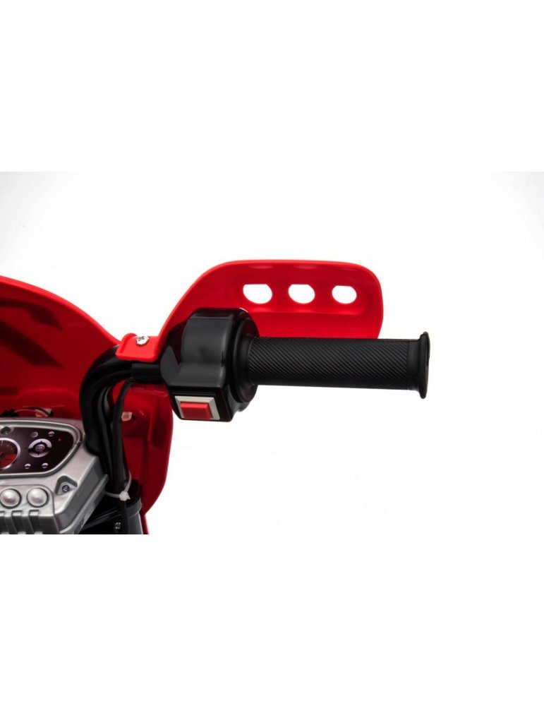 Children's Motorcycle Cross 6V . Moto with children's rollers 16 