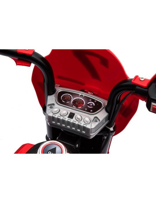 Children's Motorcycle Cross 6V . Moto with children's rollers 17 
