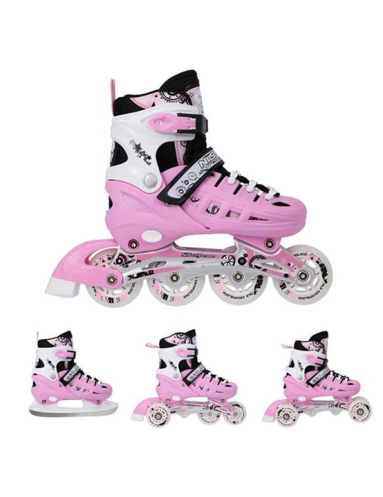 Ajustable 4 en 1 NILS EXTREME PINK 6 