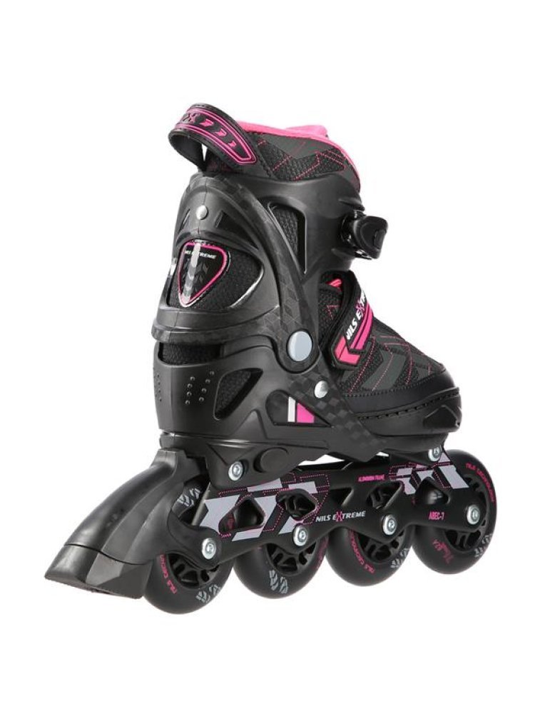 NA11002 BLACK/PINK L (39-42) IN-LINE SKATES NILS EXTREME 3 