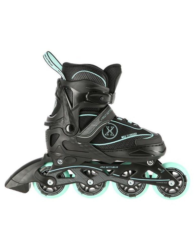 NA11008 BLACK-MINT ROZM. L (39-42) IN-LINE SKATES NILS EXTREME 3 