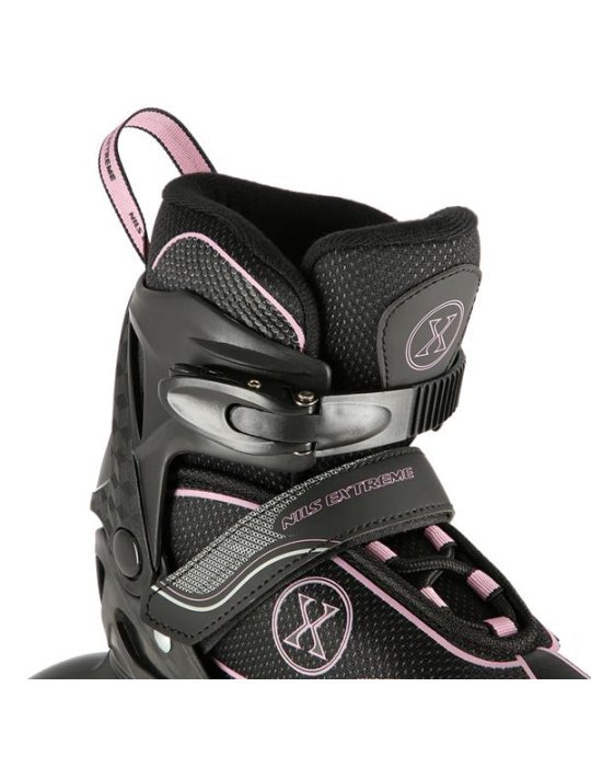 NA11008 BLACK-PINK ROZM. L (39-42) IN-LINE SKATES NILS EXTREME 7 