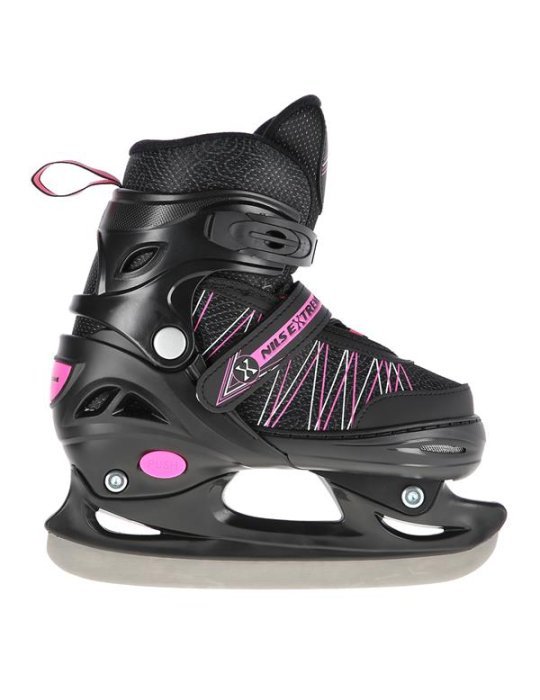 NH11912 A 2IN1 BLACK/PINK SIZE S(31-34) IN-LINE SKATES/HOCKEY ICE SKATES 11 
