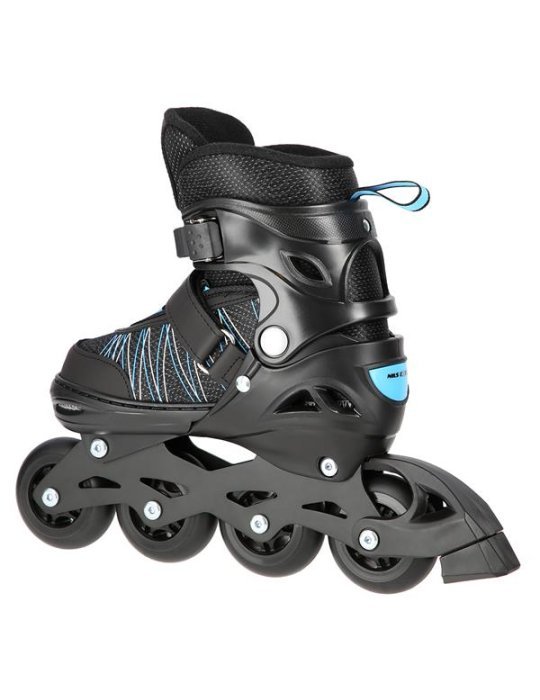 NH11912 A 2IN1 BLACK/BLUE SIZE M(35-38) IN-LINE SKATES/HOCKEY ICE SKATES 3 