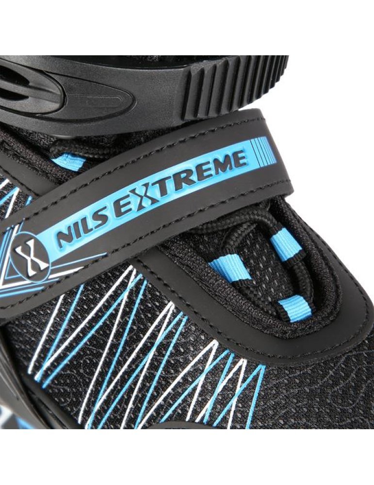 NH11912 A 2IN1 BLACK/BLUE SIZE M(35-38) IN-LINE SKATES/HOCKEY ICE SKATES 9 