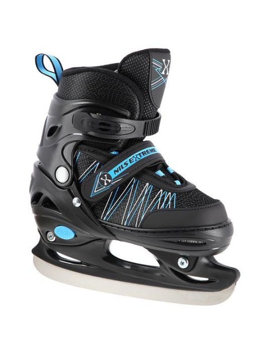 NH11912 A 2IN1 BLACK/BLUE SIZE M(35-38) IN-LINE SKATES/HOCKEY ICE SKATES 10 