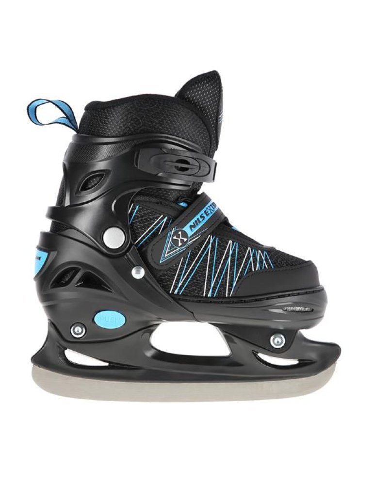 NH11912 A 2IN1 BLACK/BLUE SIZE M(35-38) IN-LINE SKATES/HOCKEY ICE SKATES 11 