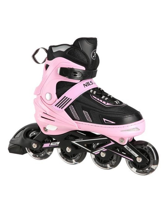 NA11230A PINK LED SIZE M(35-38) IN-LINE SKATES NILS EXTREME 1 
