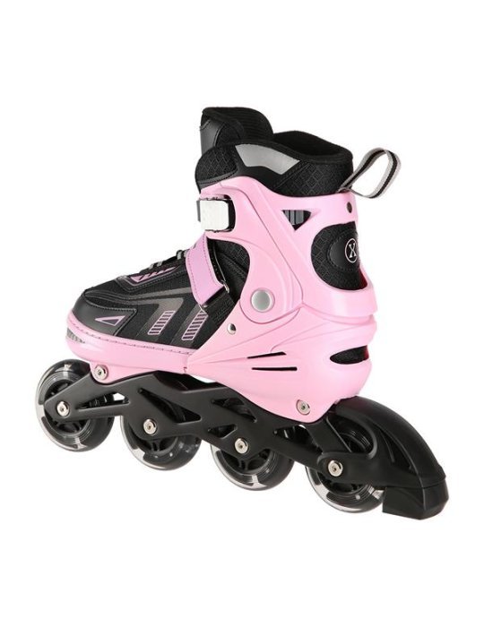 NA11230A PINK LED SIZE M(35-38) IN-LINE SKATES NILS EXTREME 4 