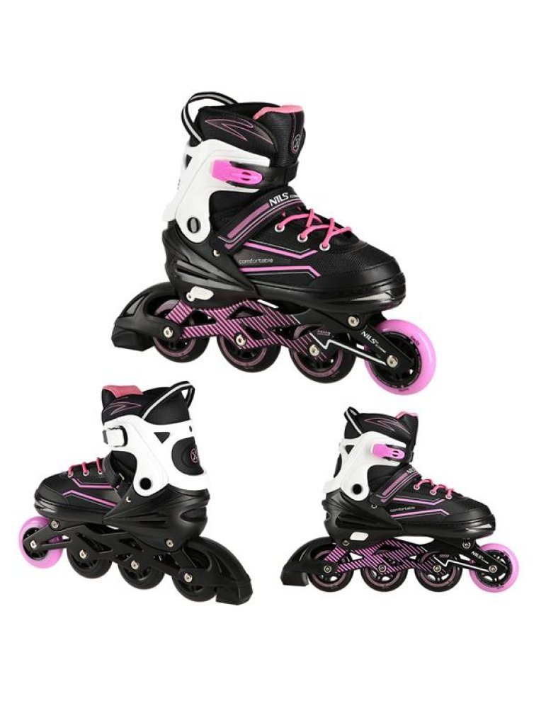 NA1169A PINK SIZE L(39-42) IN-LINE SKATES NILS EXTREME 2 