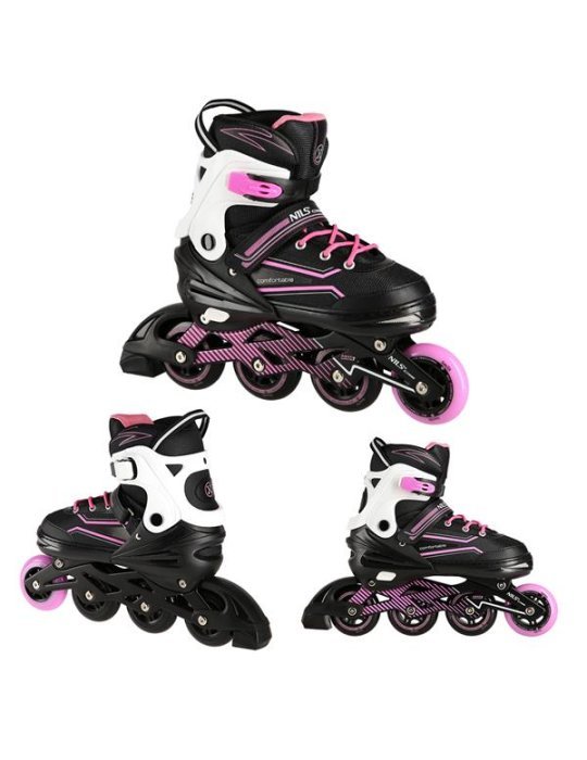 NA1169A PINK SIZE L(39-42) IN-LINE SKATES NILS EXTREME 2 