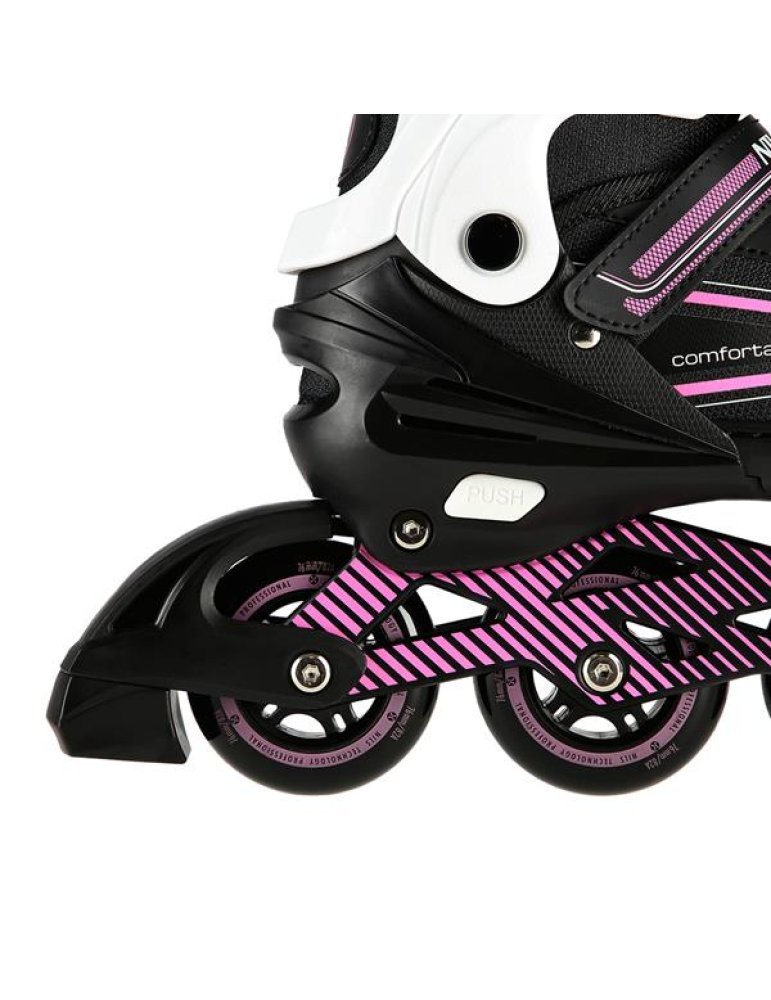 NA1169A PINK SIZE L(39-42) IN-LINE SKATES NILS EXTREME 8 
