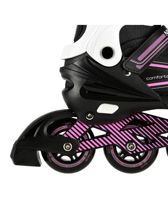 NA1169A PINK SIZE L(39-42) IN-LINE SKATES NILS EXTREME 8 