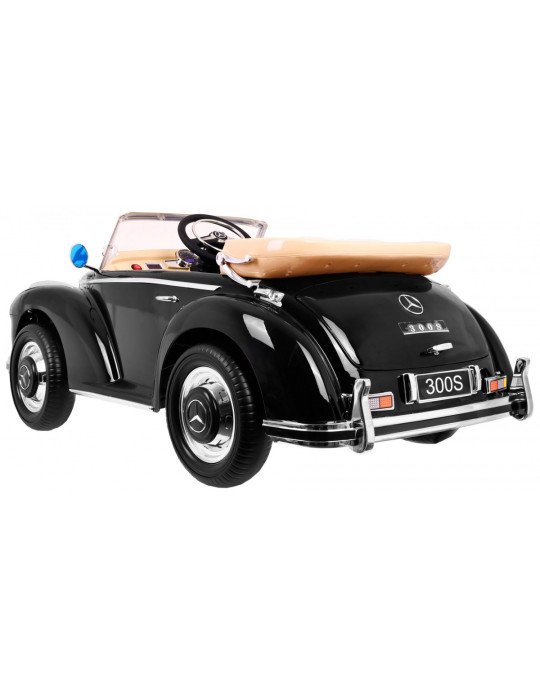 Mercedes Benz 300S Retro 12V | Coche Infantil Clásico con Acabado Lacado 