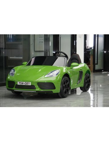 Auto elettrica biplosto Perfecta - doppi sedili con cintura