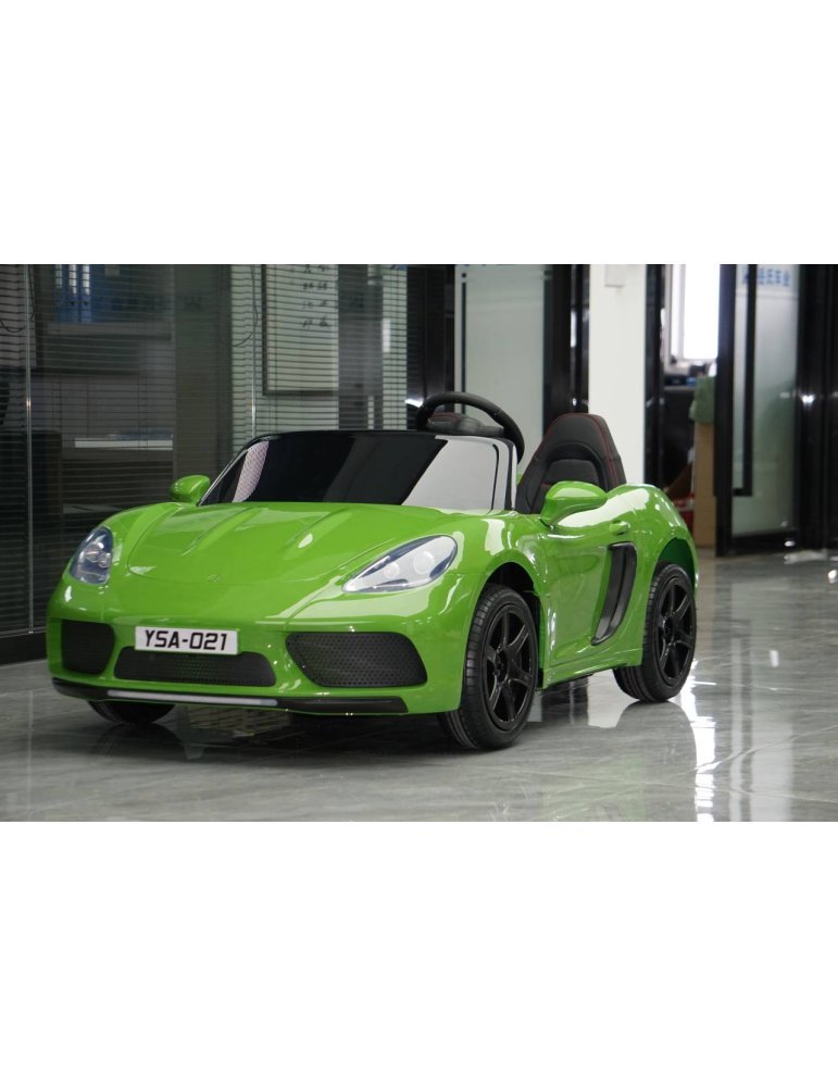 Coche Infantil PERFECTA Biplaza Lacado 24V 180W – Ruedas de Aire 