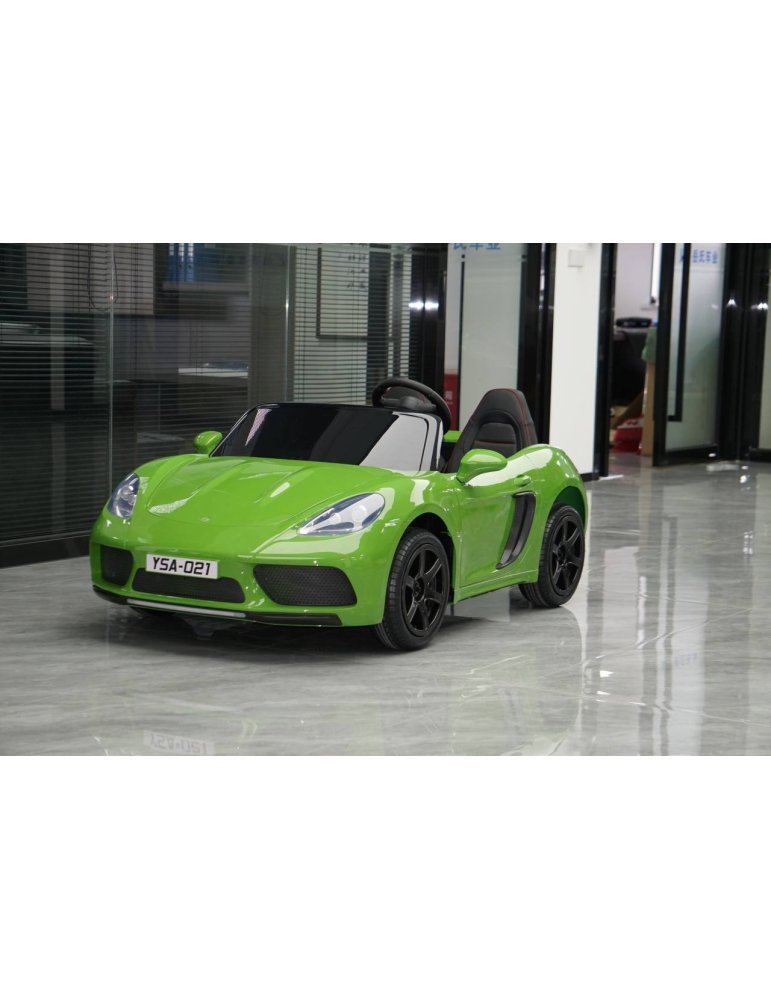 Coche Infantil PERFECTA Biplaza Lacado 24V 180W – Ruedas de Aire 