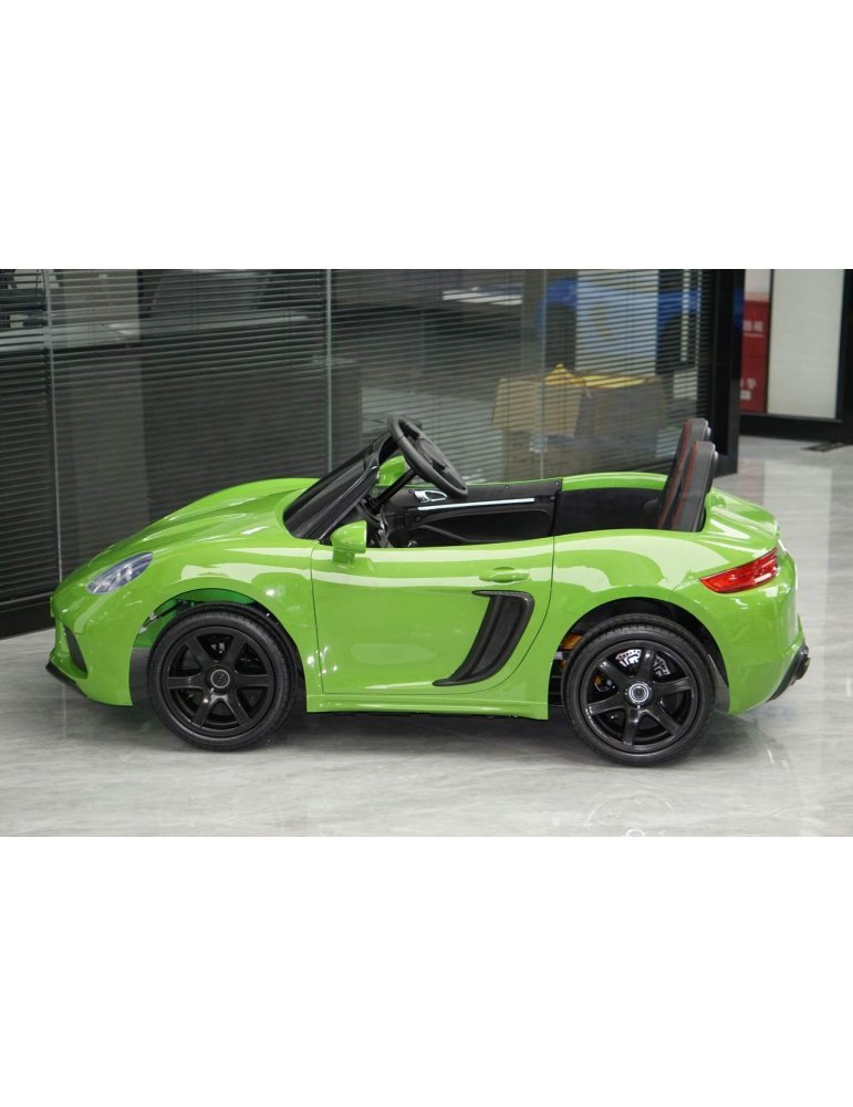 Coche Infantil PERFECTA Biplaza Lacado 24V 180W – Ruedas de Aire 