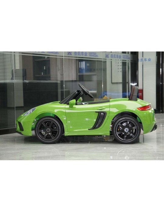 Coche Infantil PERFECTA Biplaza Lacado 24V 180W – Ruedas de Aire 