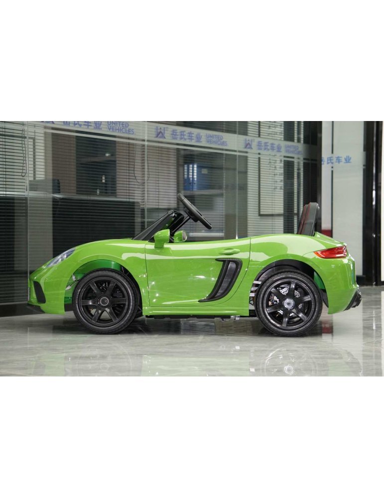 Coche Infantil PERFECTA Biplaza Lacado 24V 180W – Ruedas de Aire 