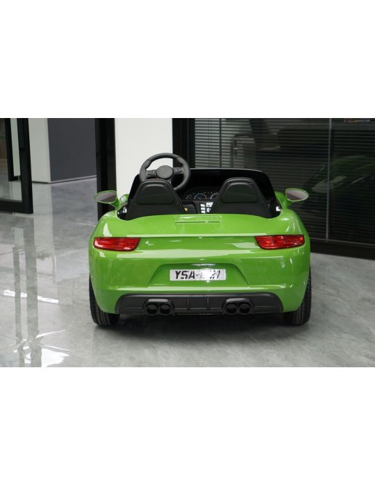 Coche Infantil PERFECTA Biplaza Lacado 24V 180W – Ruedas de Aire 