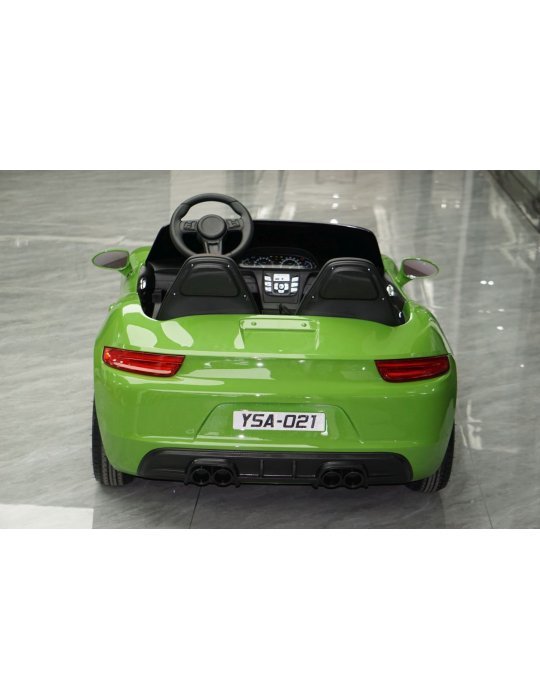 Coche Infantil PERFECTA Biplaza Lacado 24V 180W – Ruedas de Aire 