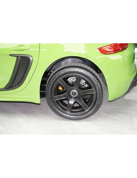 Coche Infantil PERFECTA Biplaza Lacado 24V 180W – Ruedas de Aire 