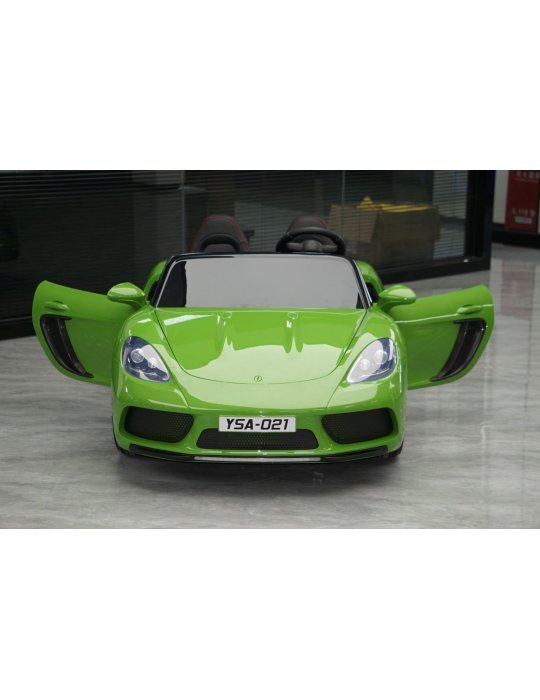 Coche Infantil PERFECTA Biplaza Lacado 24V 180W – Ruedas de Aire 