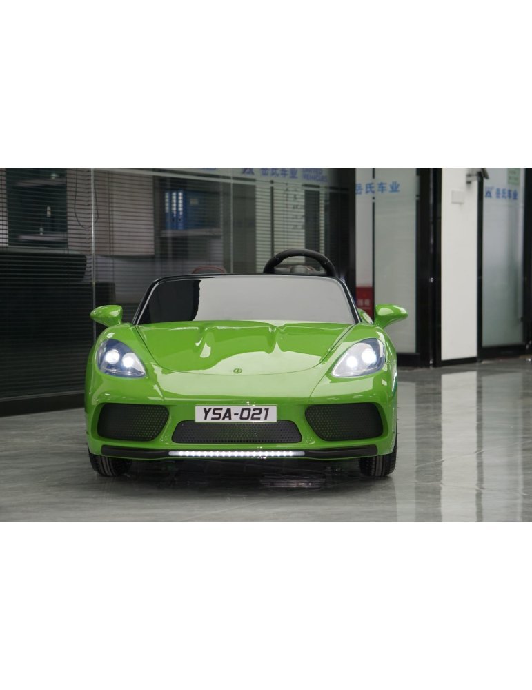 Coche Infantil PERFECTA Biplaza Lacado 24V 180W – Ruedas de Aire 