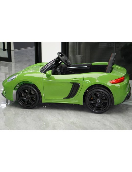 Coche Infantil PERFECTA Biplaza Lacado 24V 180W – Ruedas de Aire 